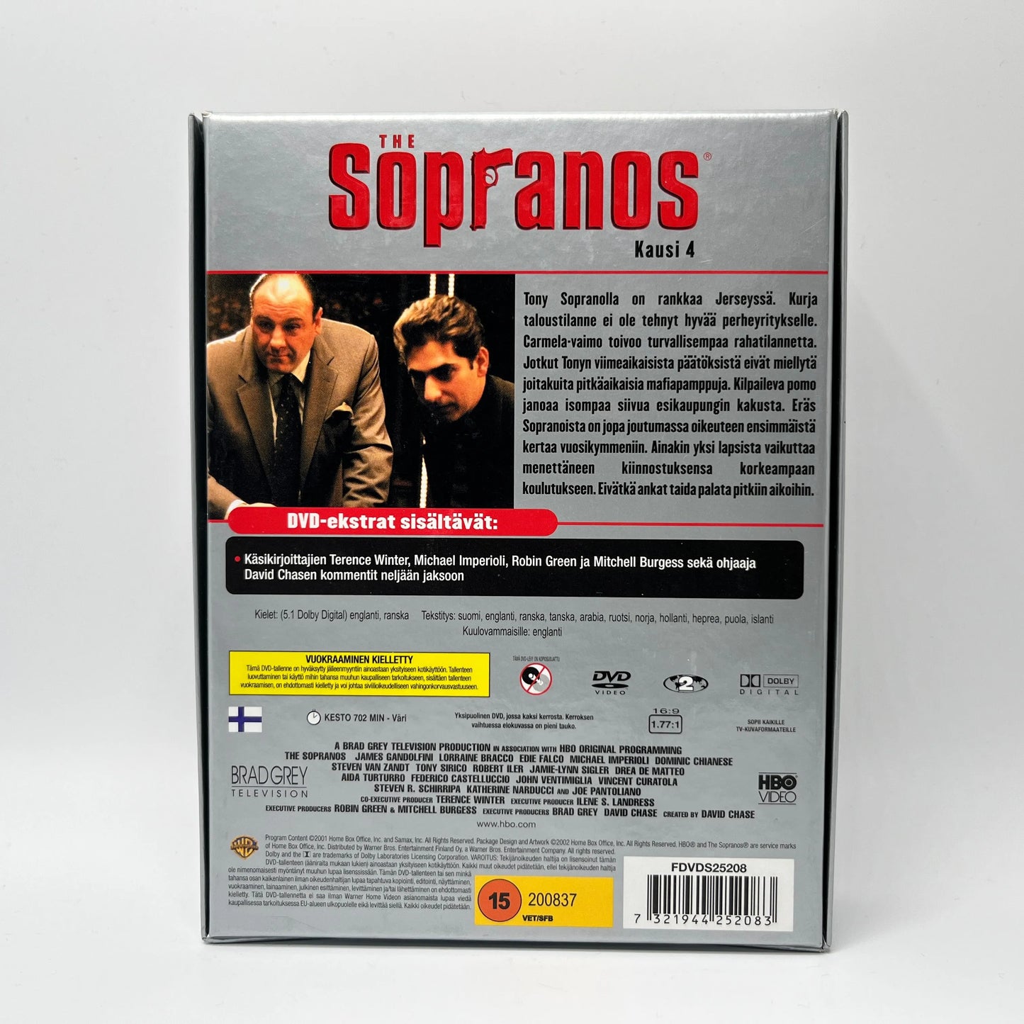 Sopranos - Kausi 4 (DVD Box)
