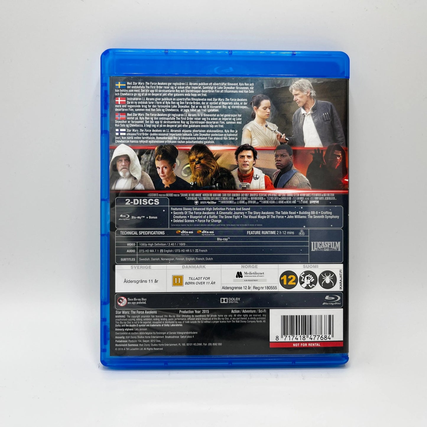 Star Wars - The Force Awakens (Blu-Ray)