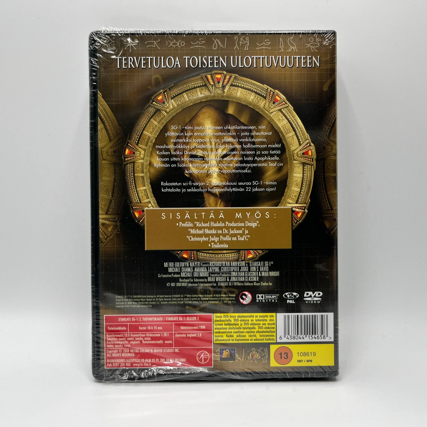 Stargate SG 1 - Kausi 2 (DVD Box)