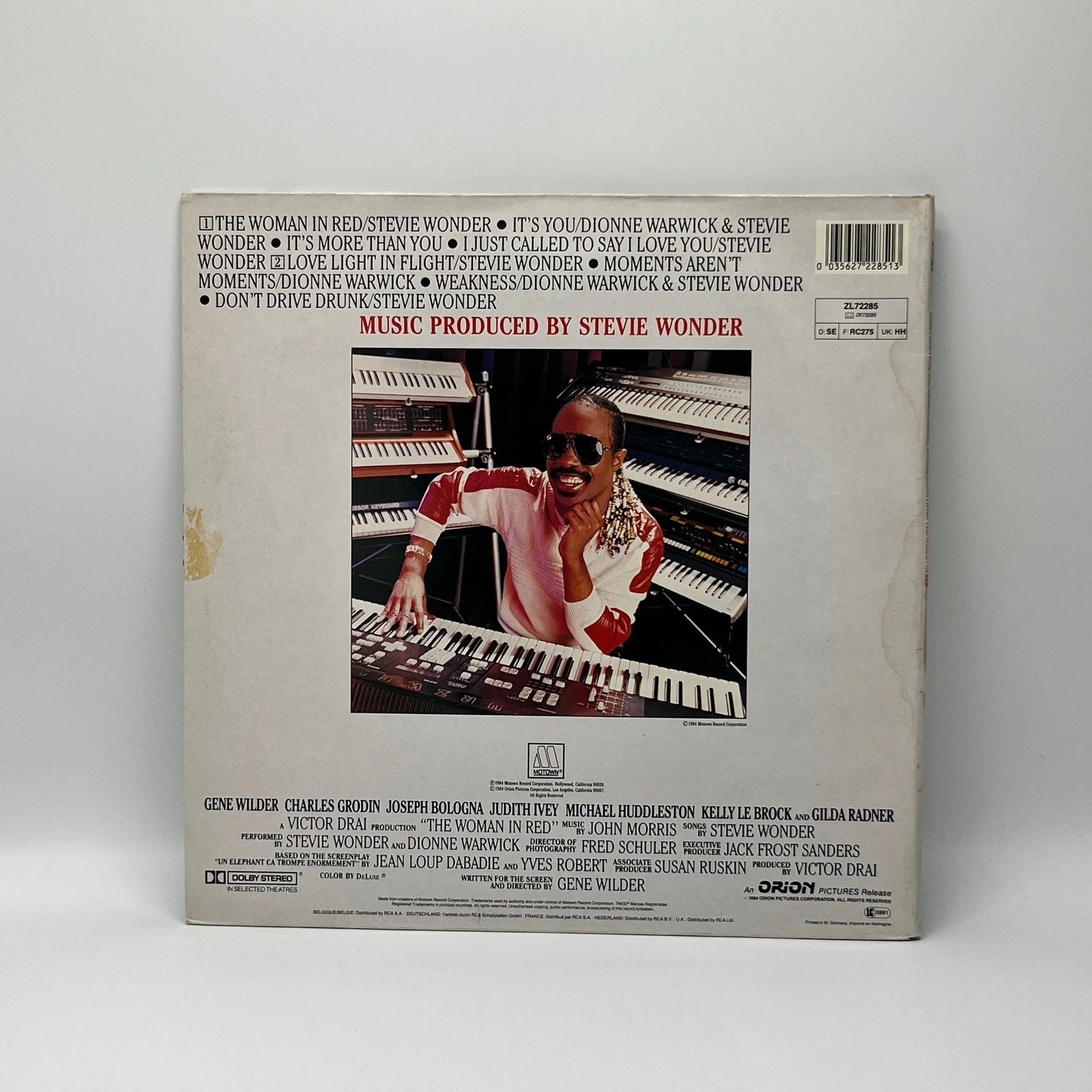 Stevie Wonder – The Woman In Red (Selections From The Original Motion Picture Soundtrack) LP