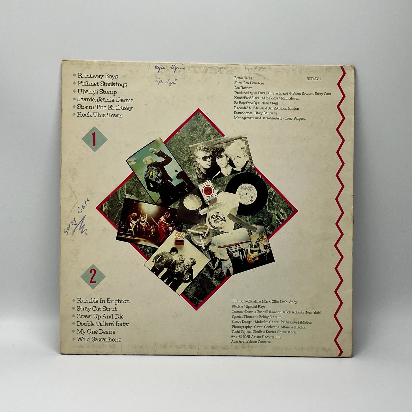 Stray Cats - Stray Cats LP