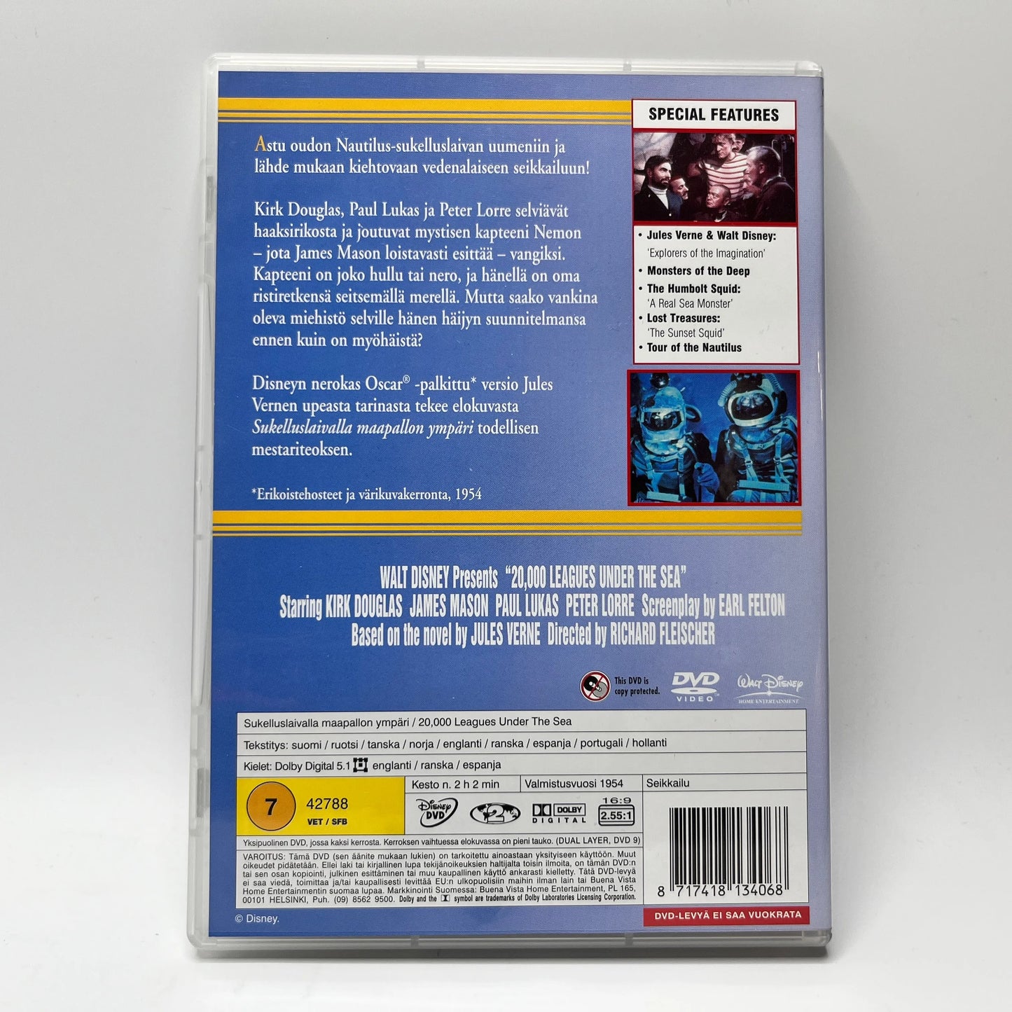 Sukelluslaivalla Maapallon Ympäri (DVD)