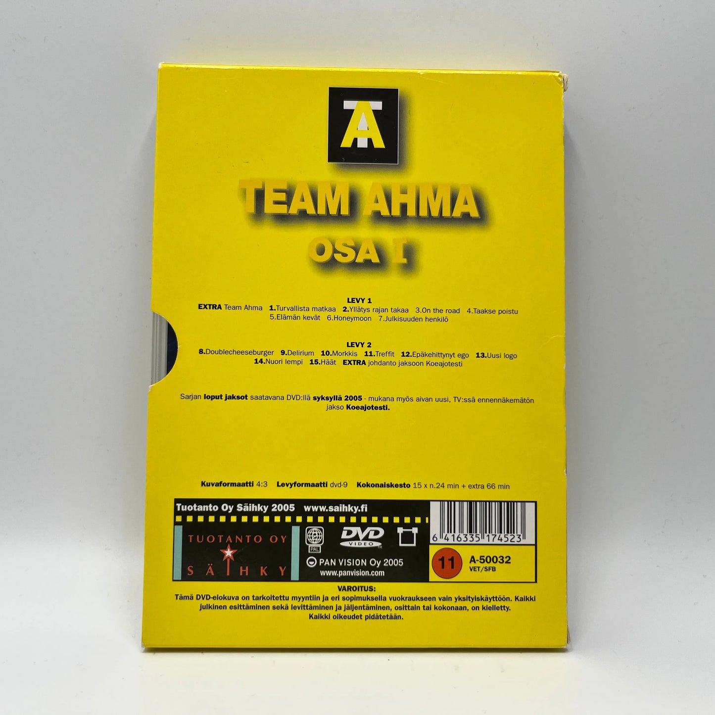 Team Ahma Osa I (DVD)