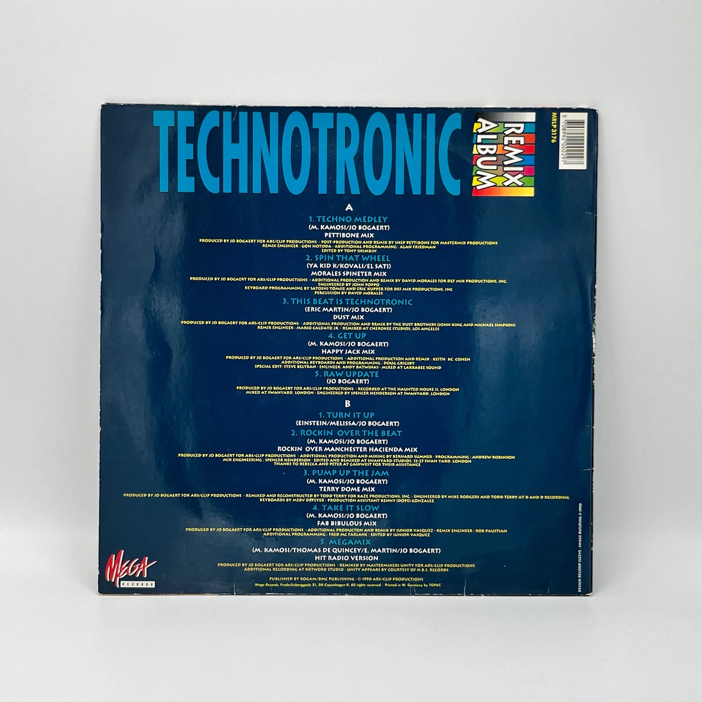 Technotronic - Trip On This (Remix Album) LP