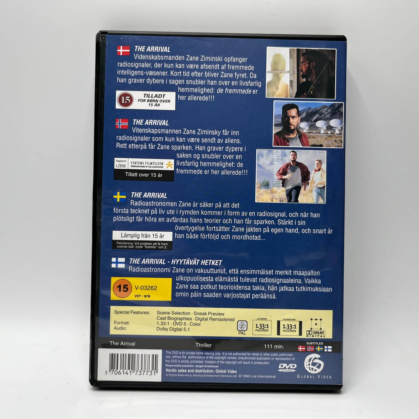 The Arrival - Hyytävät Hetket (DVD)