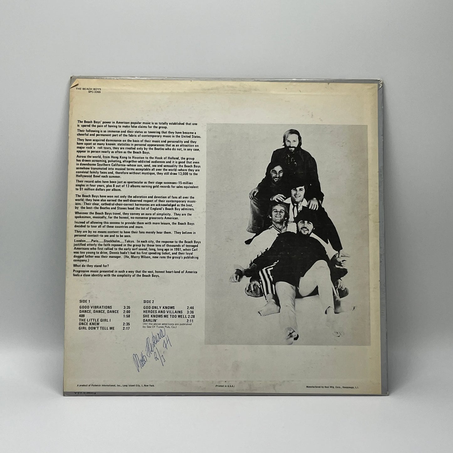 The Beach Boys - Good Vibrations LP