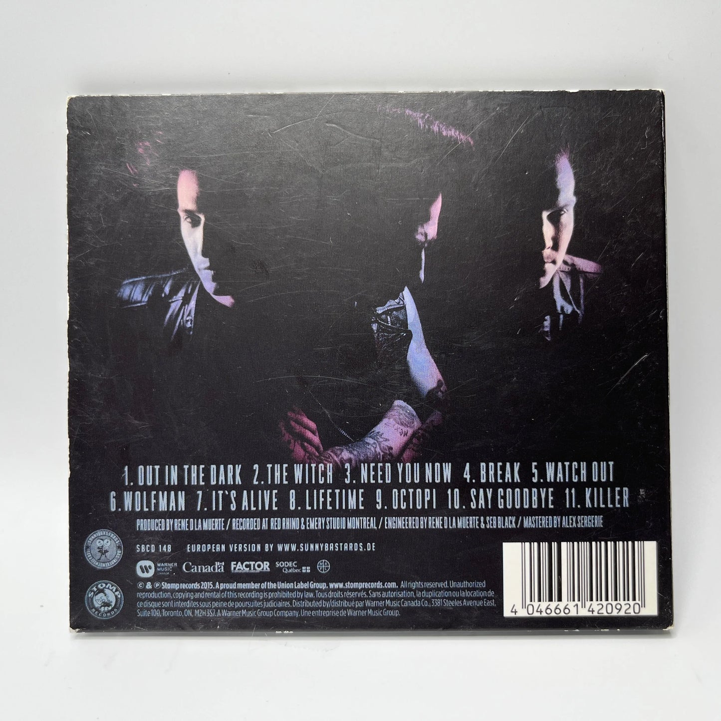 The Brains - Out In The Dark CD