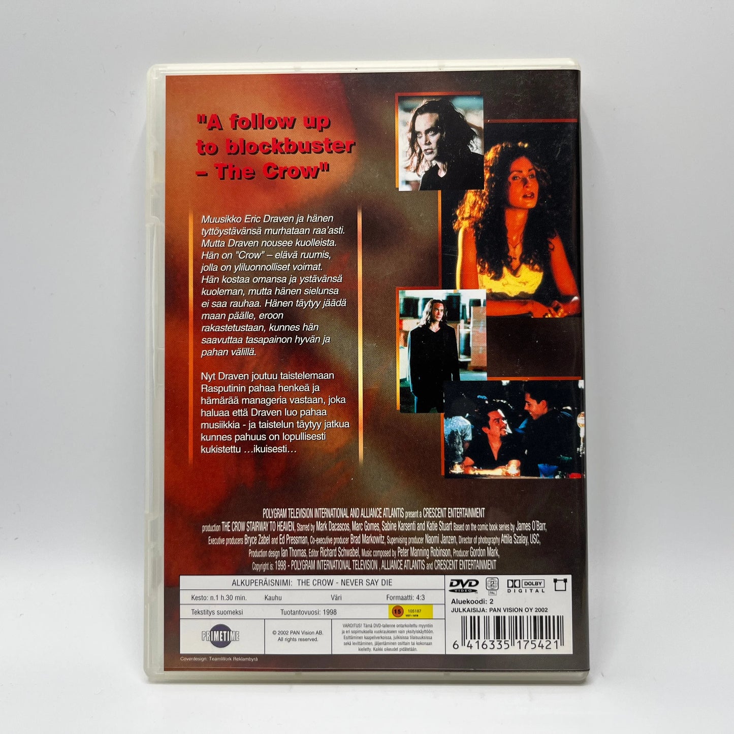 The Crow - Never Say Die (DVD)