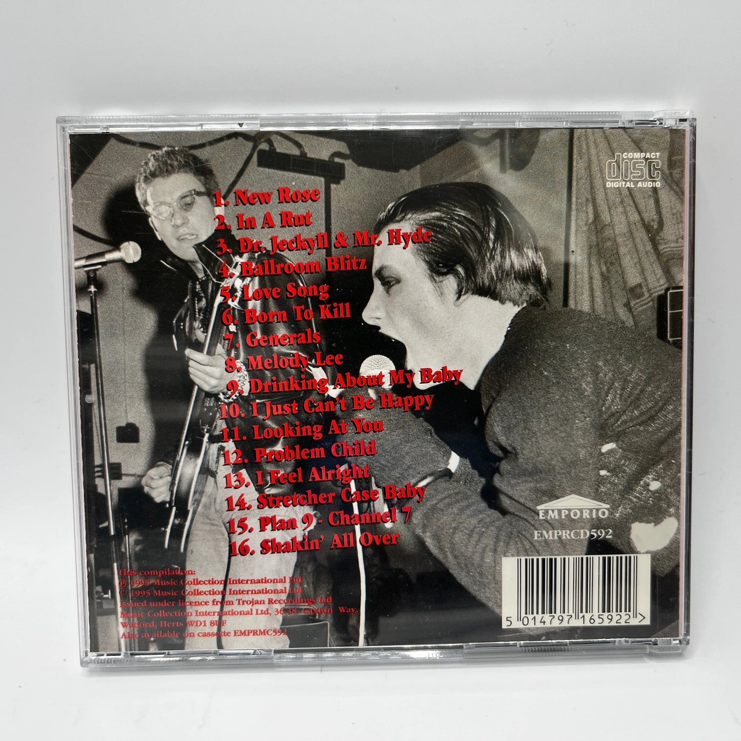The Damned – Noise: The Best Of The Damned Live CD