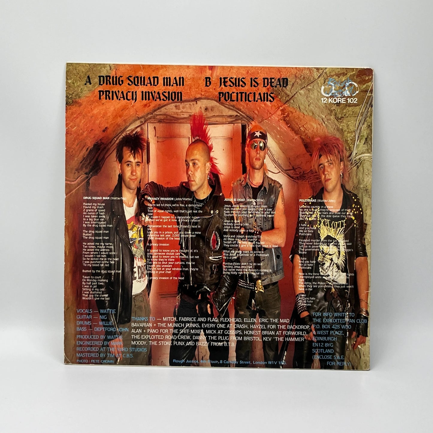 The Exploited - Jesus Is Dead EP