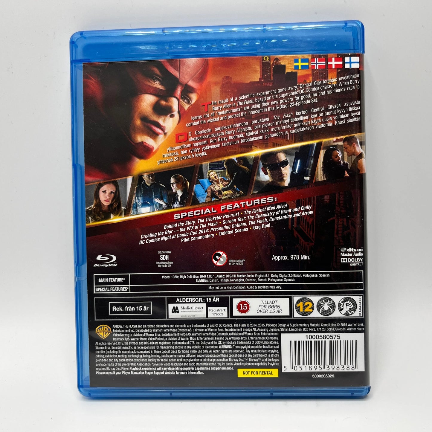 The Flash - Kausi 1 (Blu-Ray)