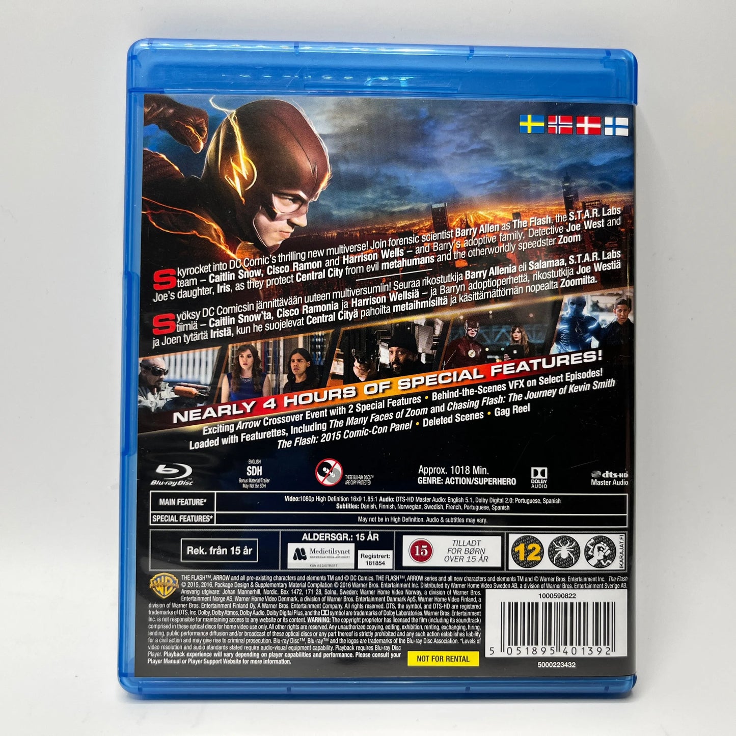 The Flash - Kausi 2 (Blu-Ray)
