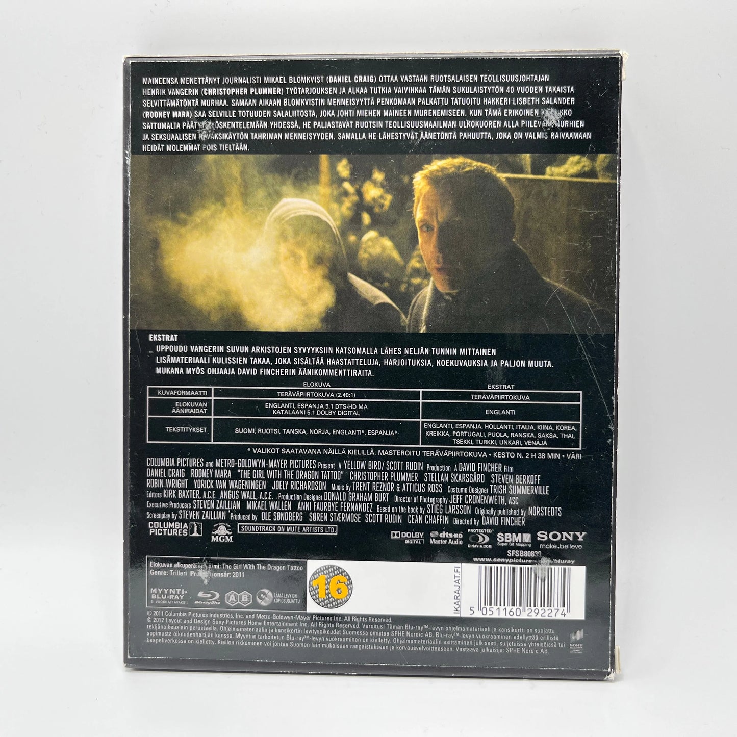 The Girl With The Dragon Tattoo (Blu-Ray)