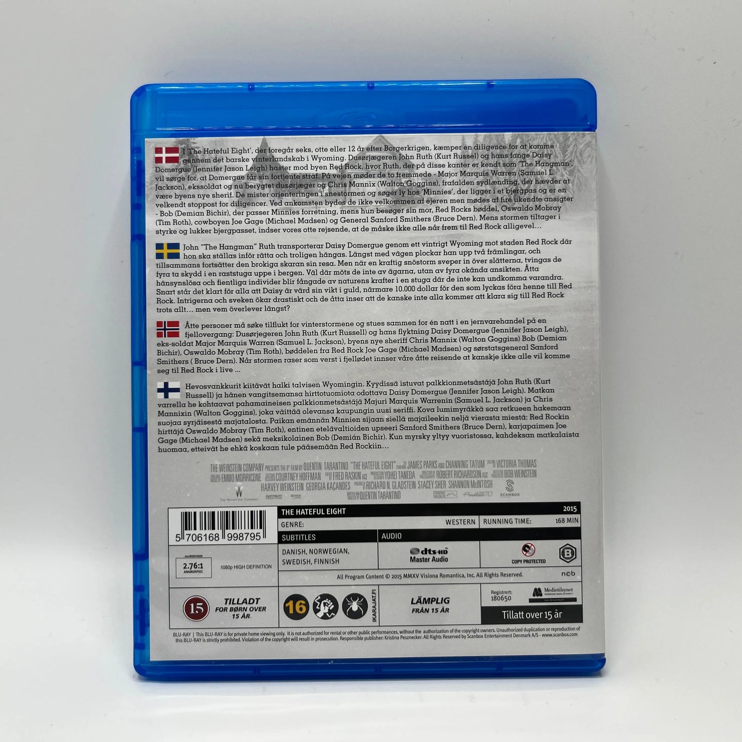 The Hateful Eight (Blu-Ray)