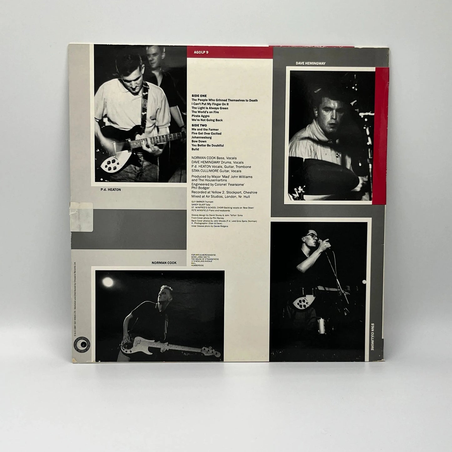The Housemartins - The People Who Grinded Themselves To Death LP