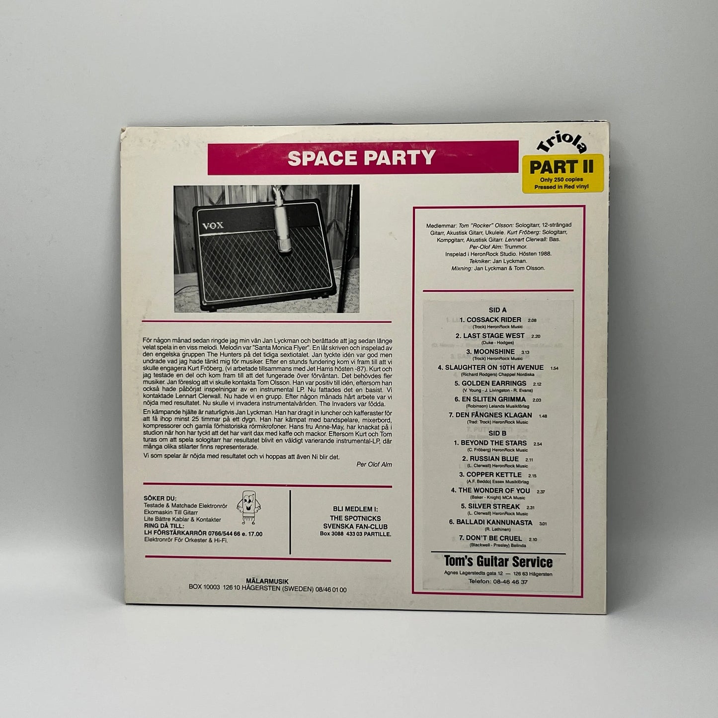 The Invaders - Space Party Part II LP
