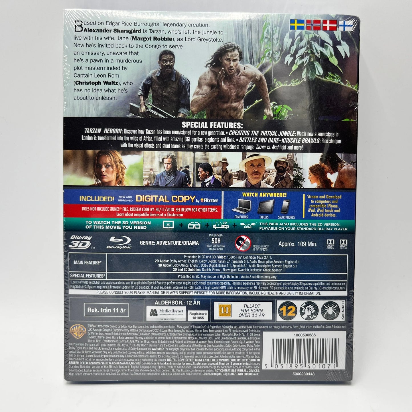 The Legend Of Tarzan (Blu-Ray)