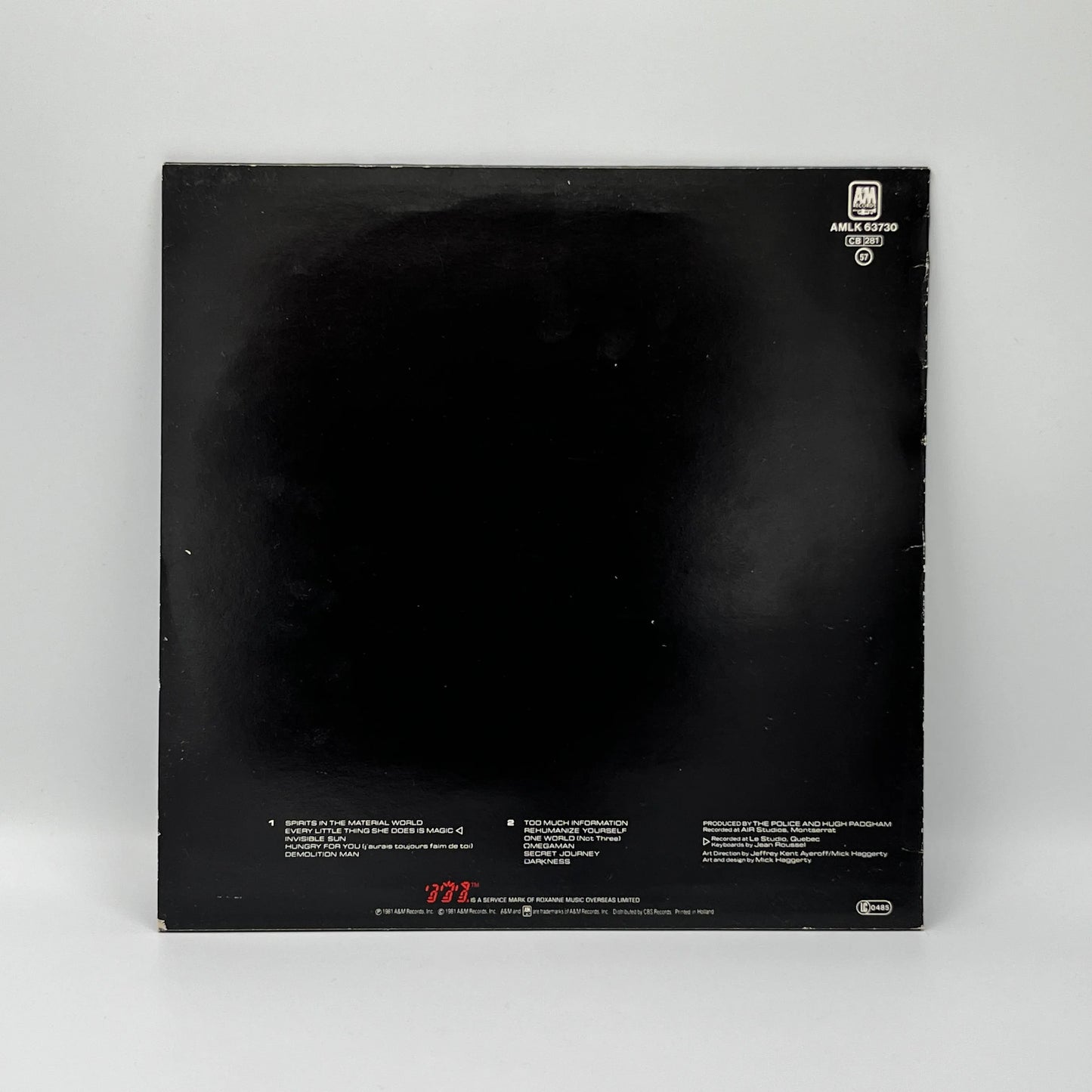 The Police - Ghost In The Machine LP