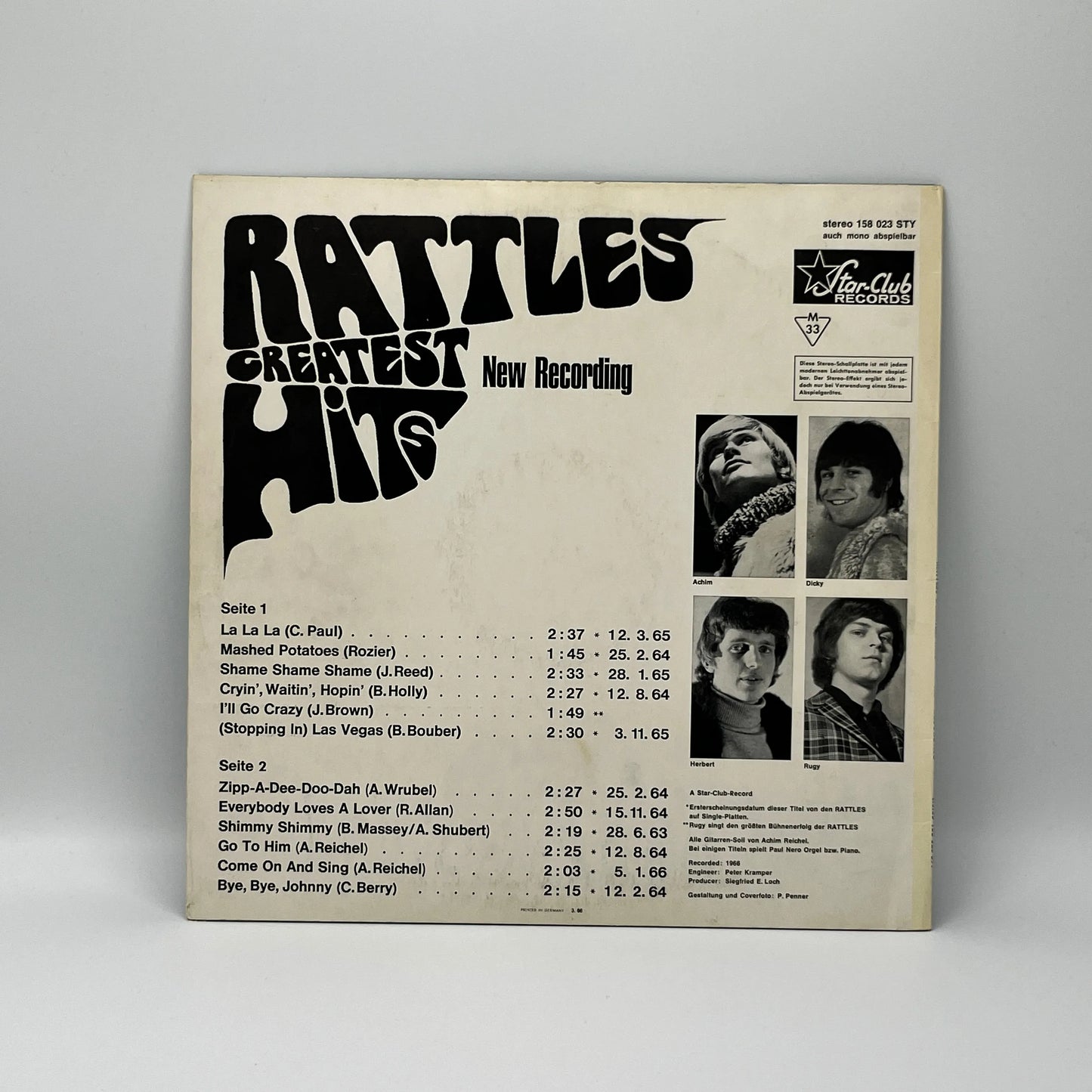 The Rattles - Rattles Greatest Hits "New Recording"