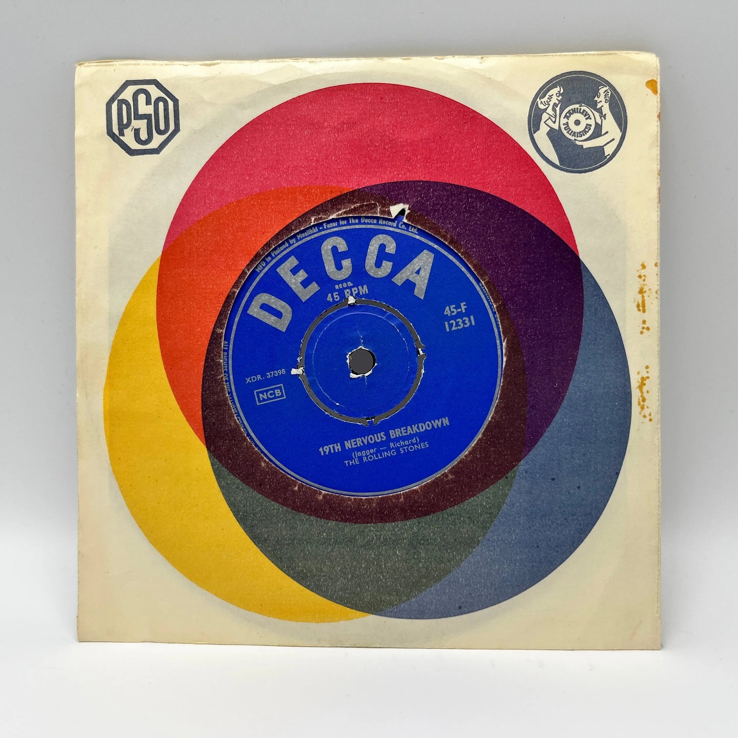 The Rolling Stones - As Tears Go By Single