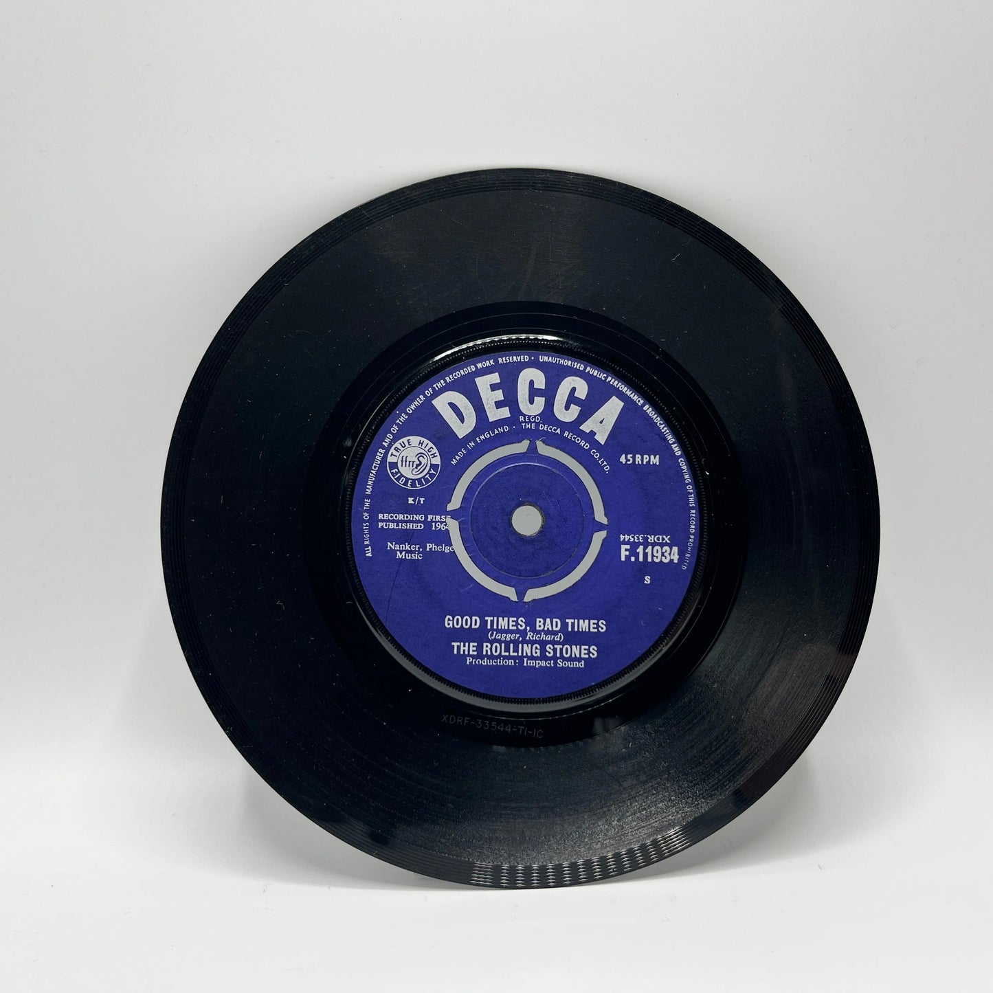 The Rolling Stones - It's All Over Now Single