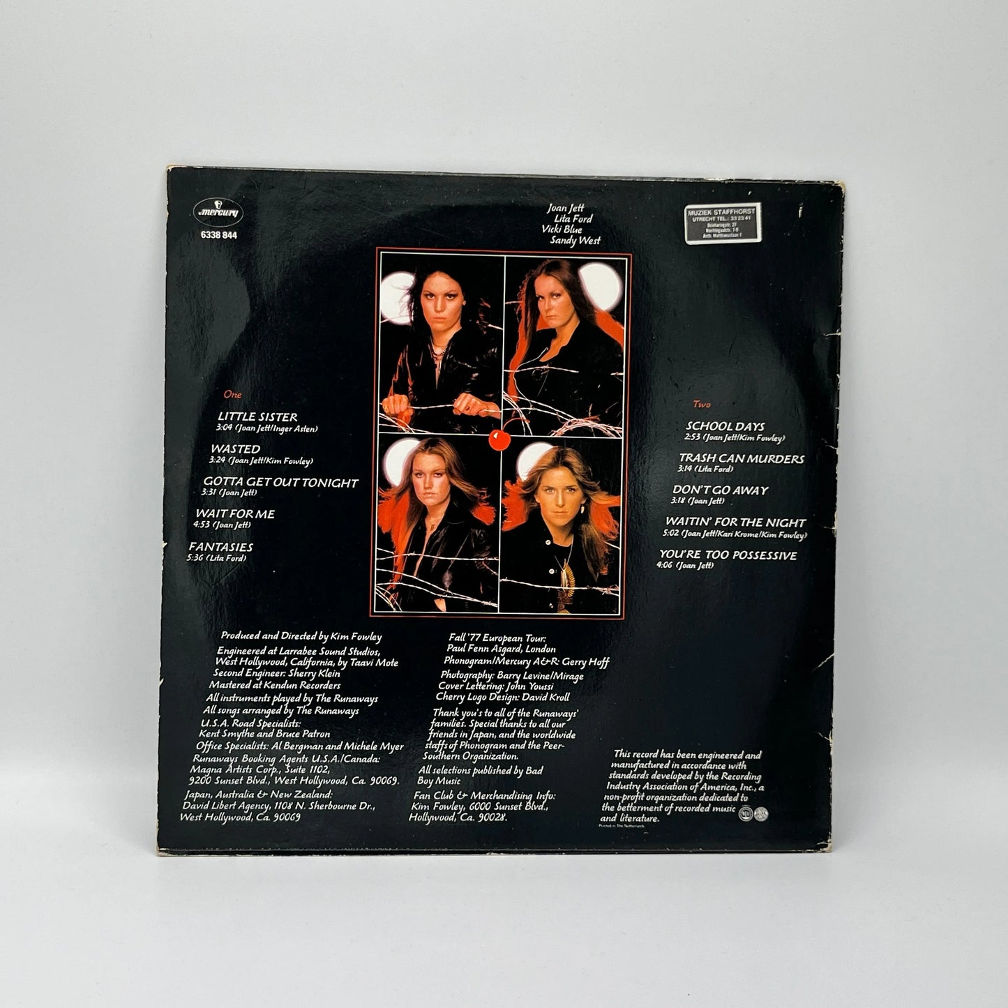 The Runaways - Waitin' For The Night LP
