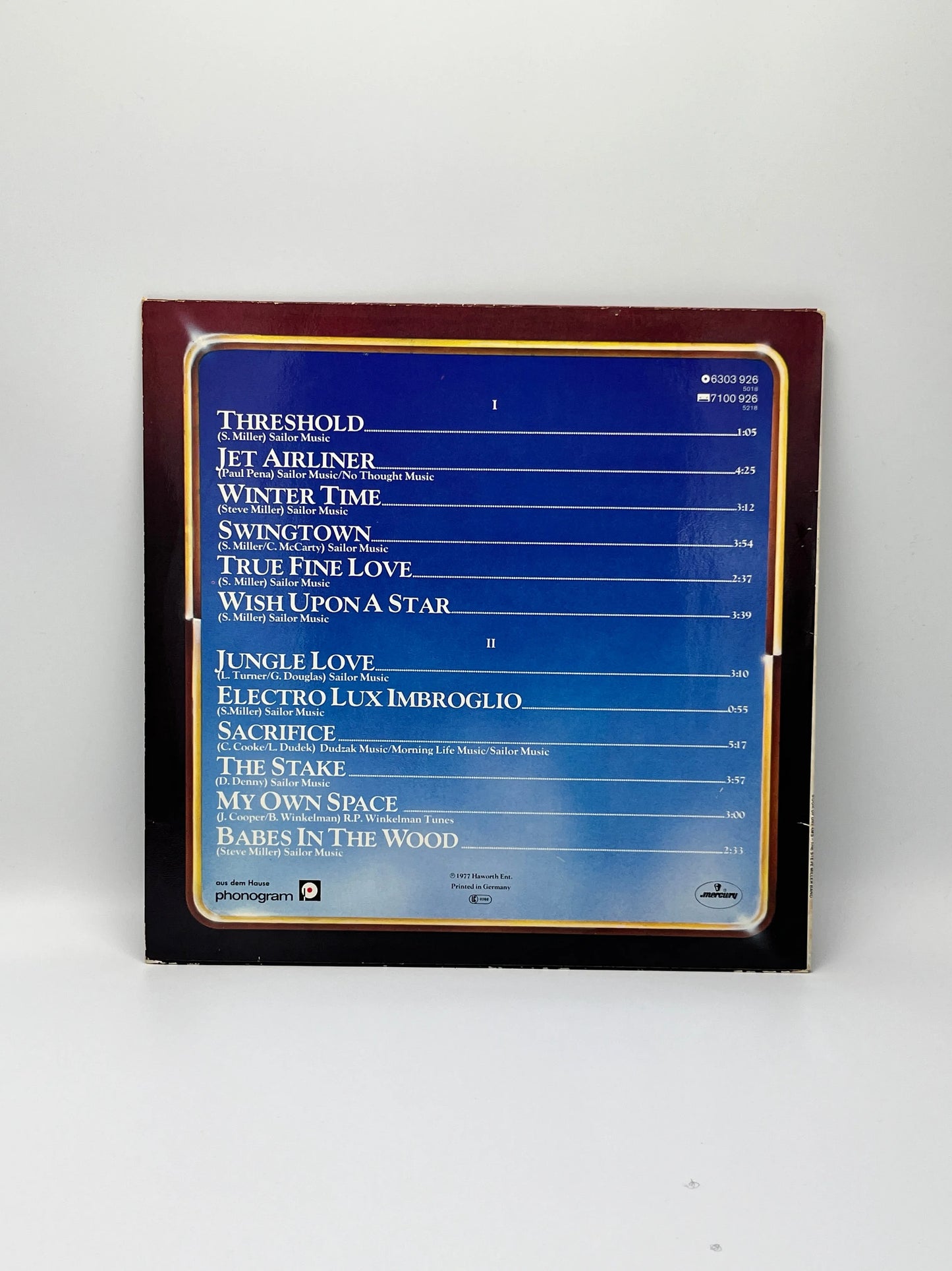 The Steve Miller Band - Book Of Dreams LP