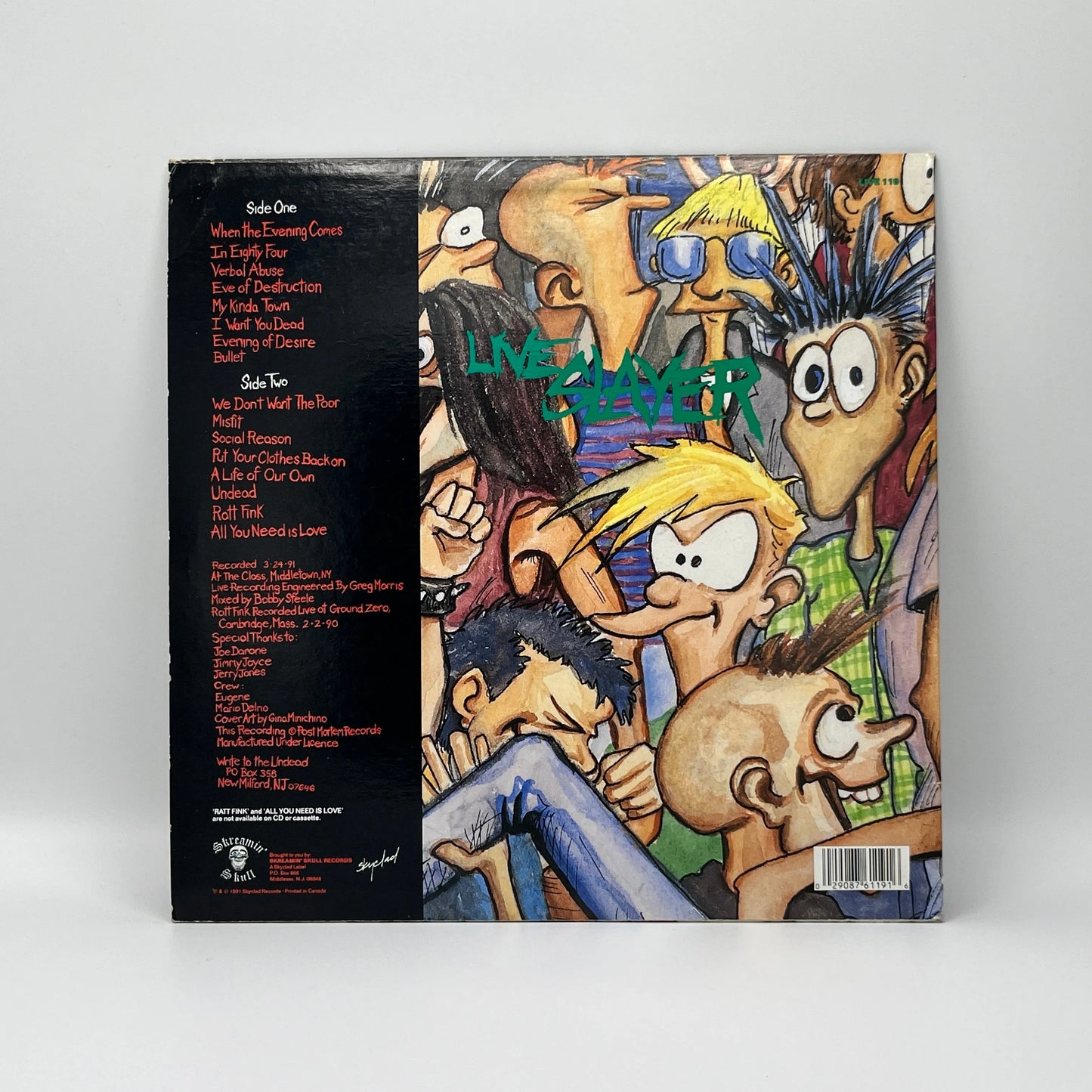 The Undead - Live Slayer LP