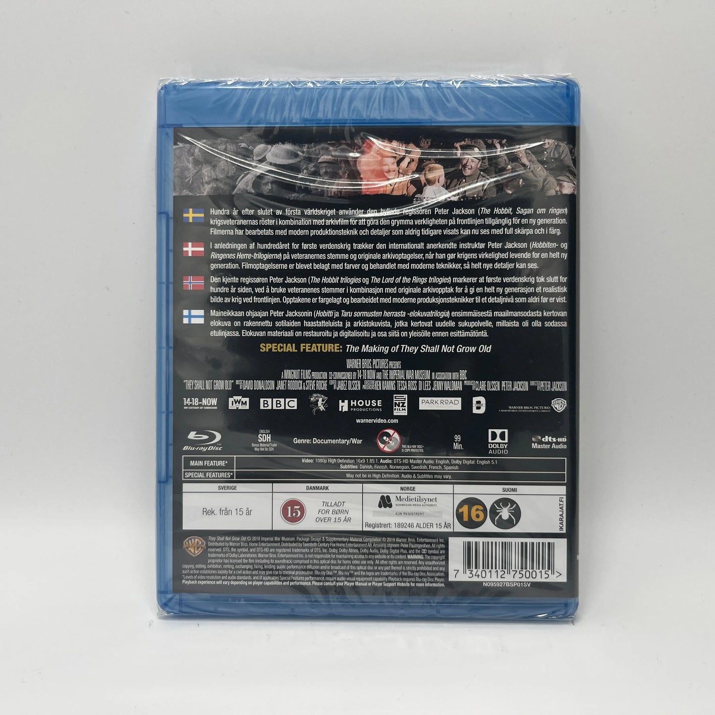 They Shall Not Grow Old (Blu-Ray)