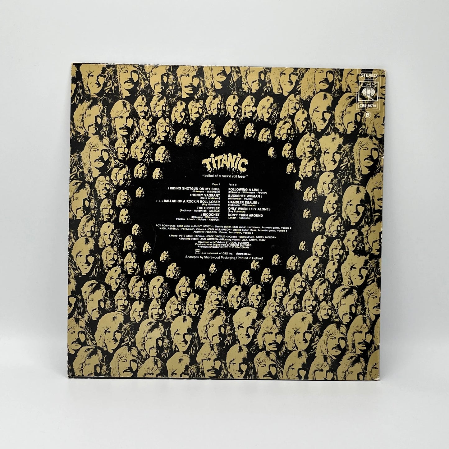 Titanic - Ballad Of A Rock 'n Roll Loser LP