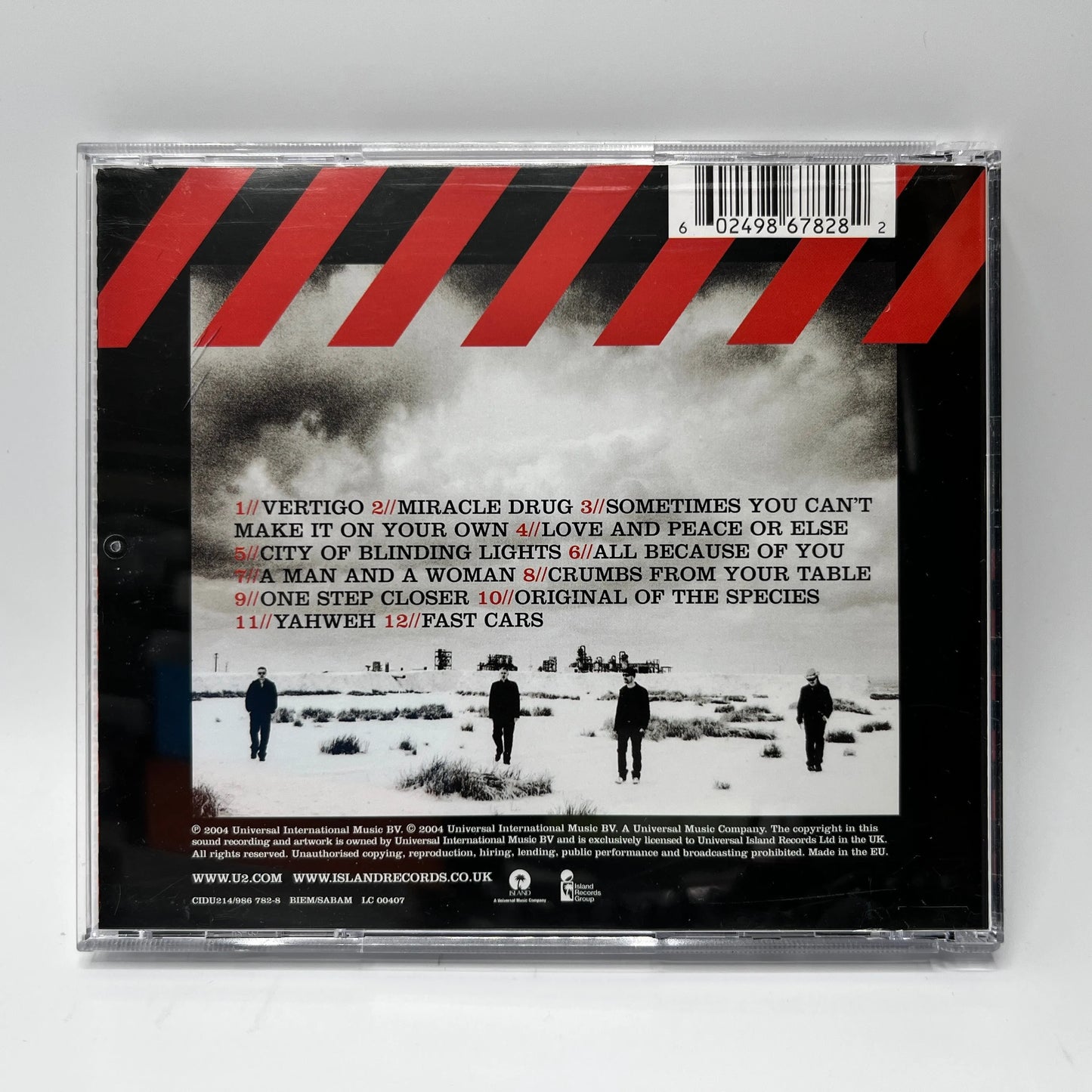 U2 – How To Dismantle An Atomic Bomb CD