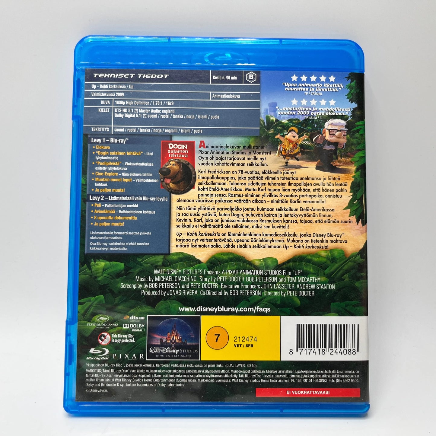 Up - Kohti Korkeuksia (Blu-Ray)