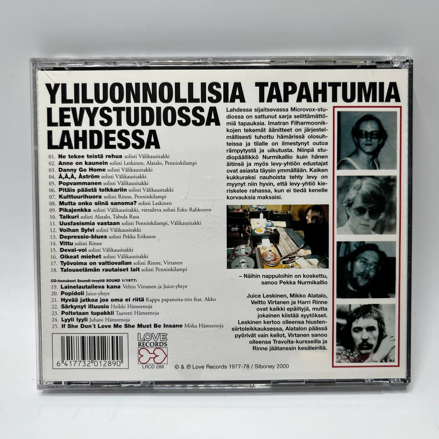 Välikausitakki – Välikausitakki CD