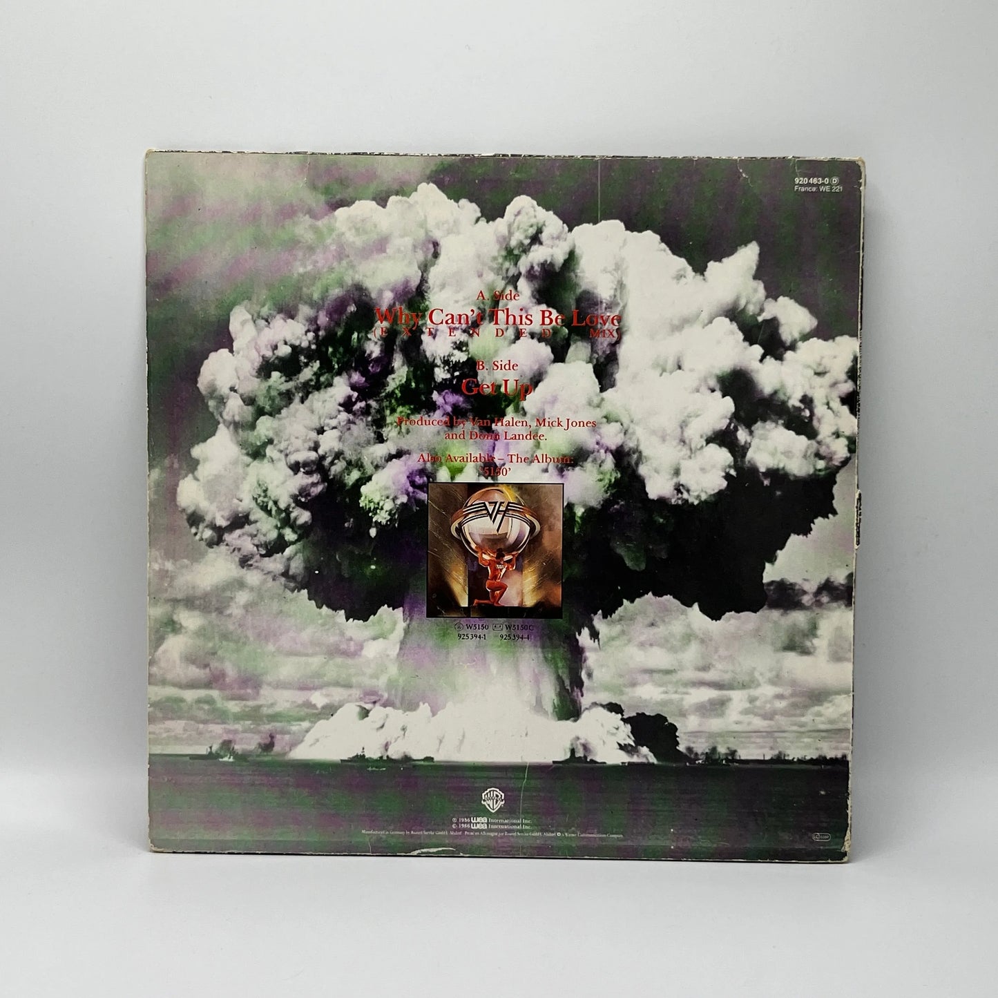 Van Halen – Why Can't This Be Love (EXENDED Mix) / Get Up Maxi-Single