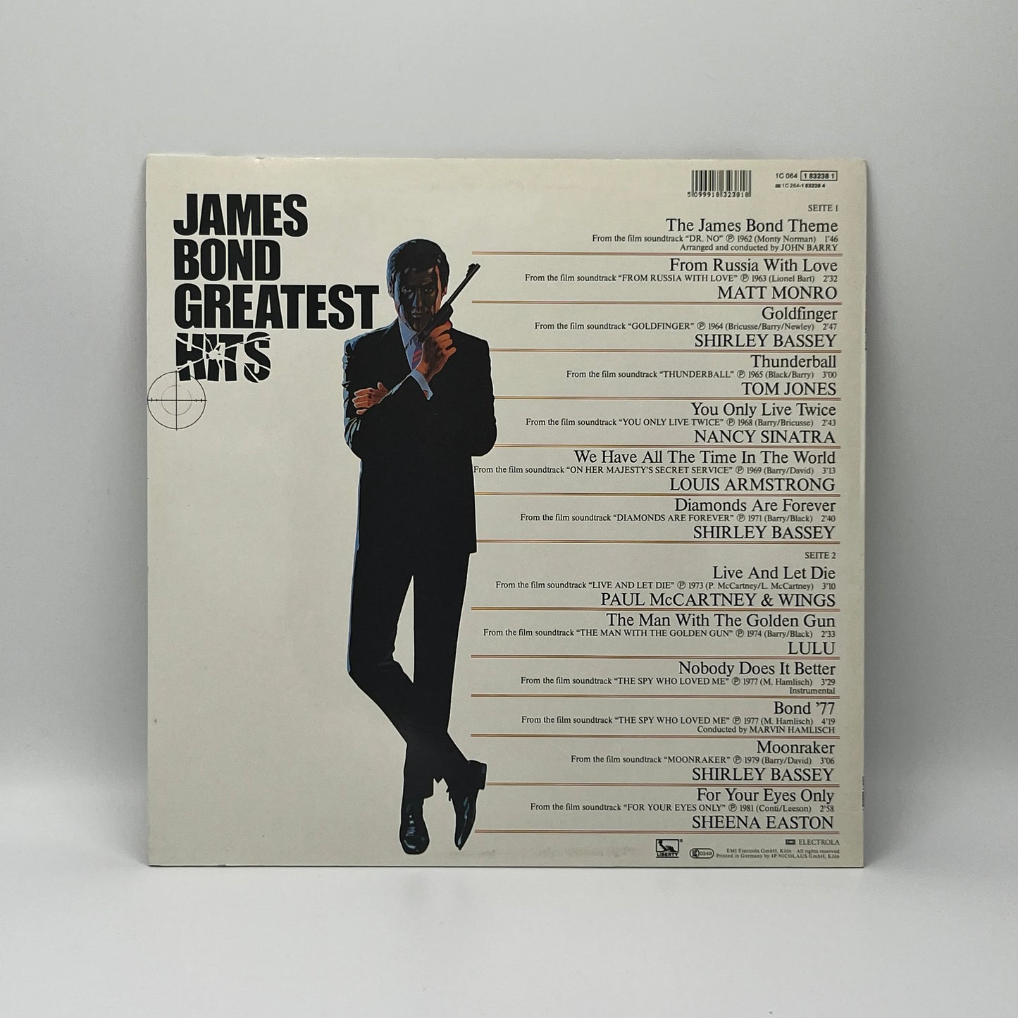Various - James Bond Greatest Hits - Soundtrack LP