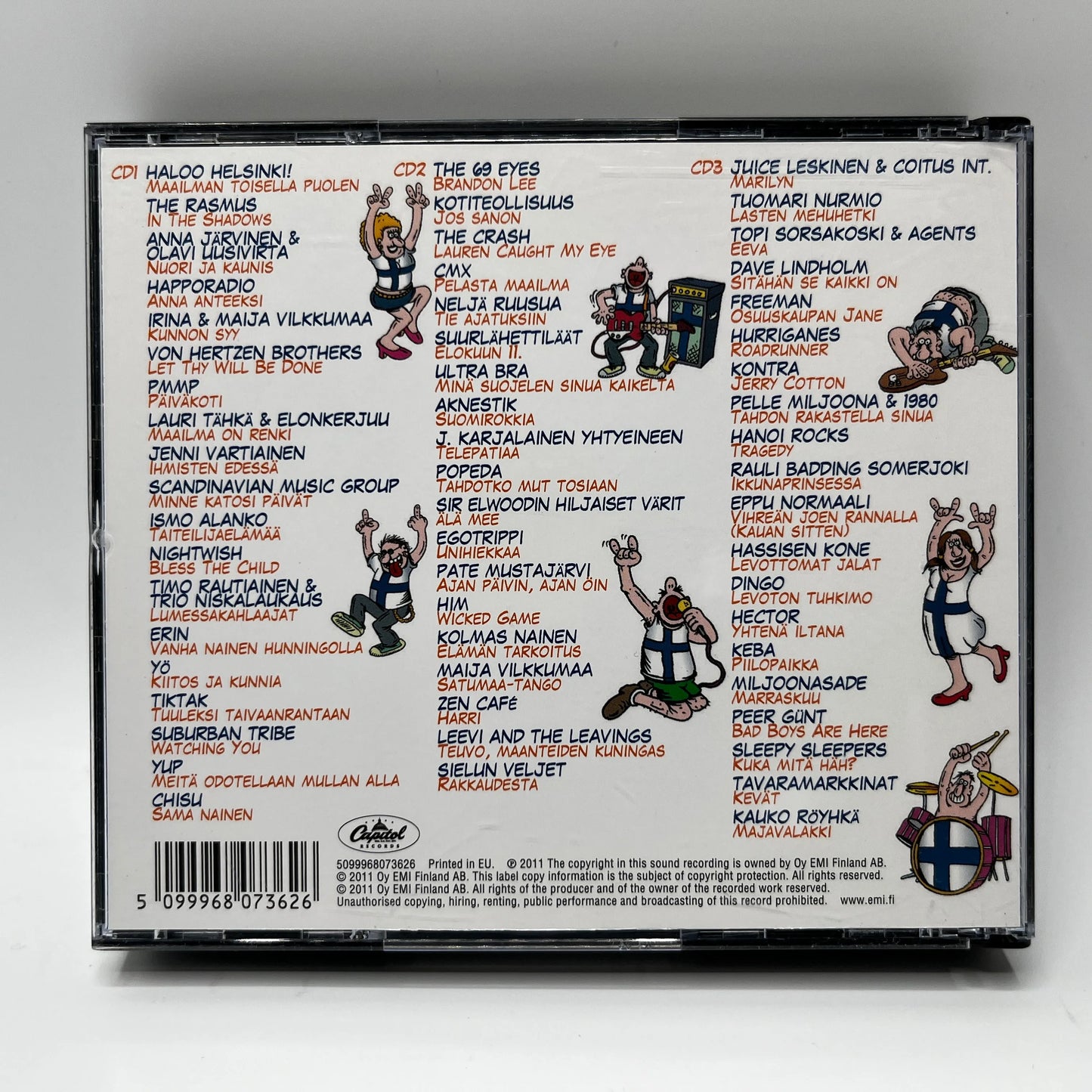 Various – Kaikkien Aikojen Suomirock-klassikot 2 3CD