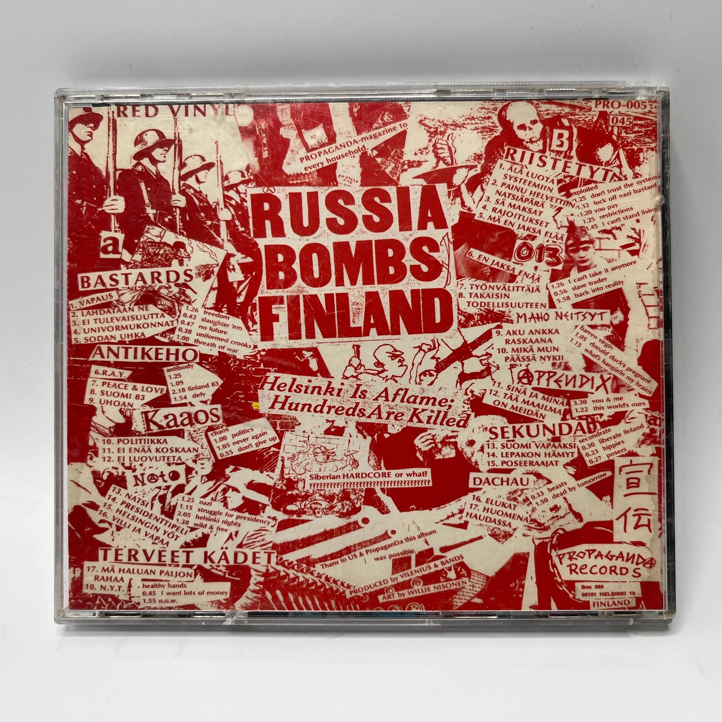 Various - Propaganda 1 - Russian Bombs Finland CD