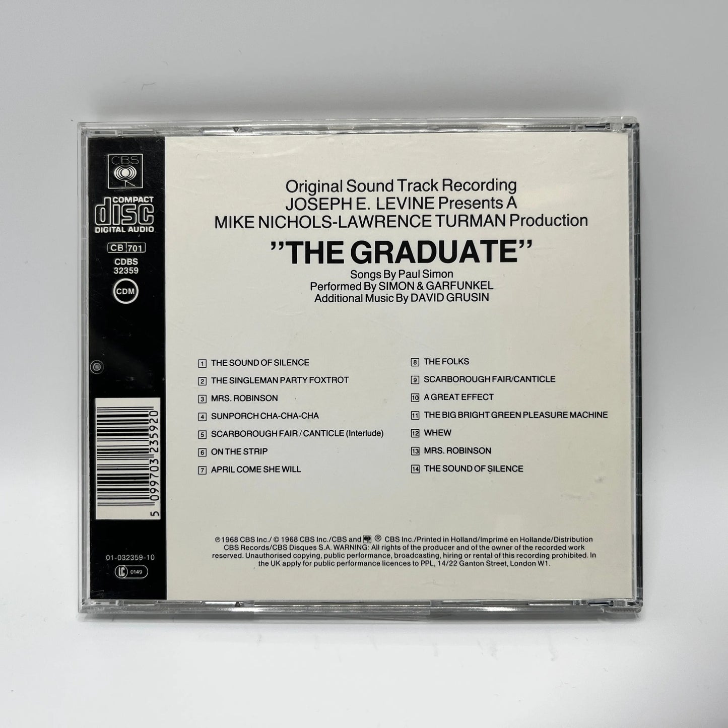 Various – The Graduate - Soundtrack CD