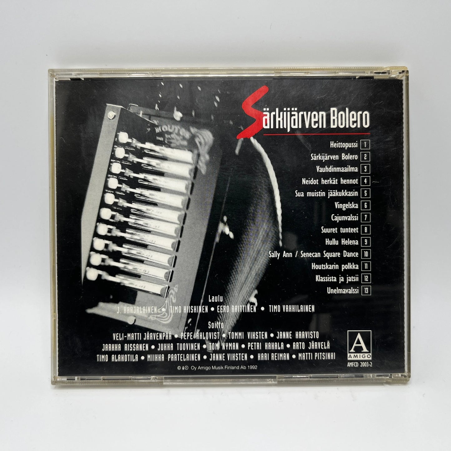 Veli-Matti Järvenpää - Särkijärven Bolero CD