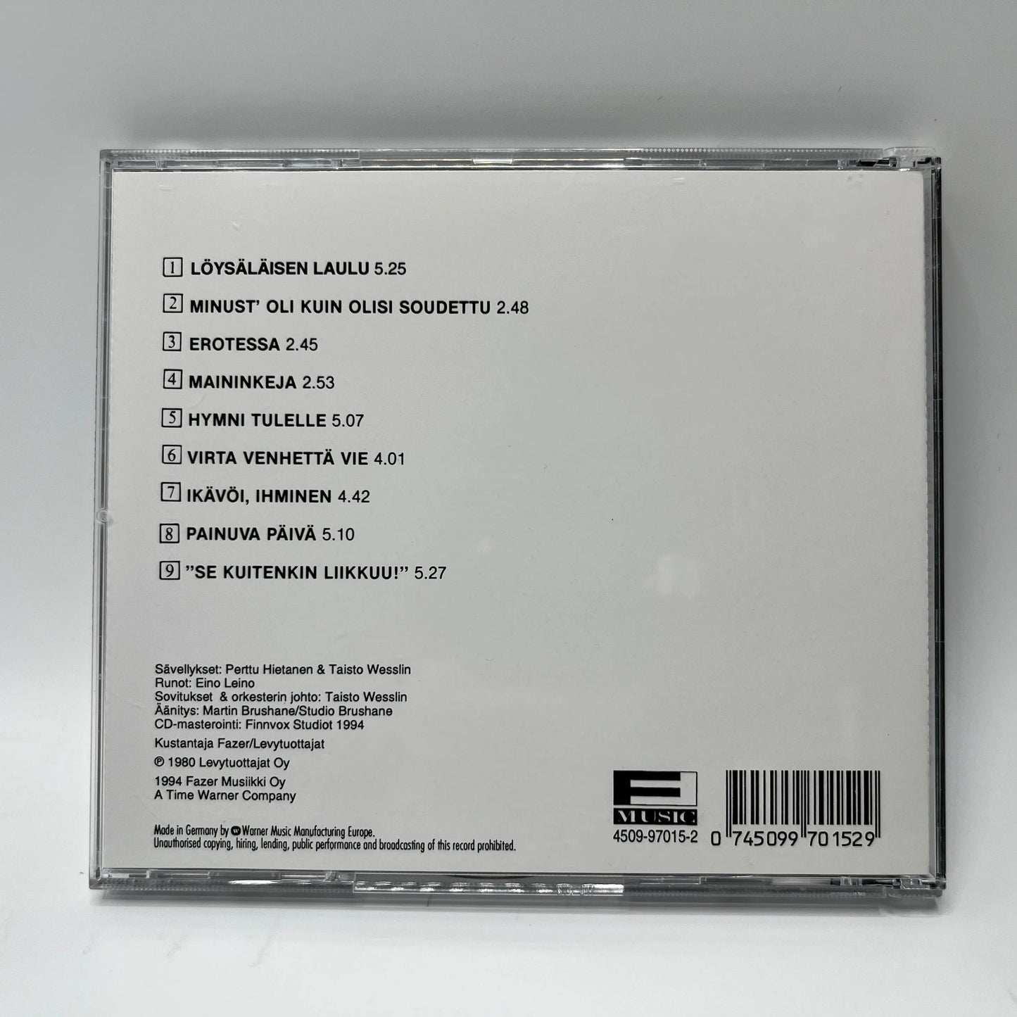 Vesa-Matti Loiri - Eino Leino 2 CD