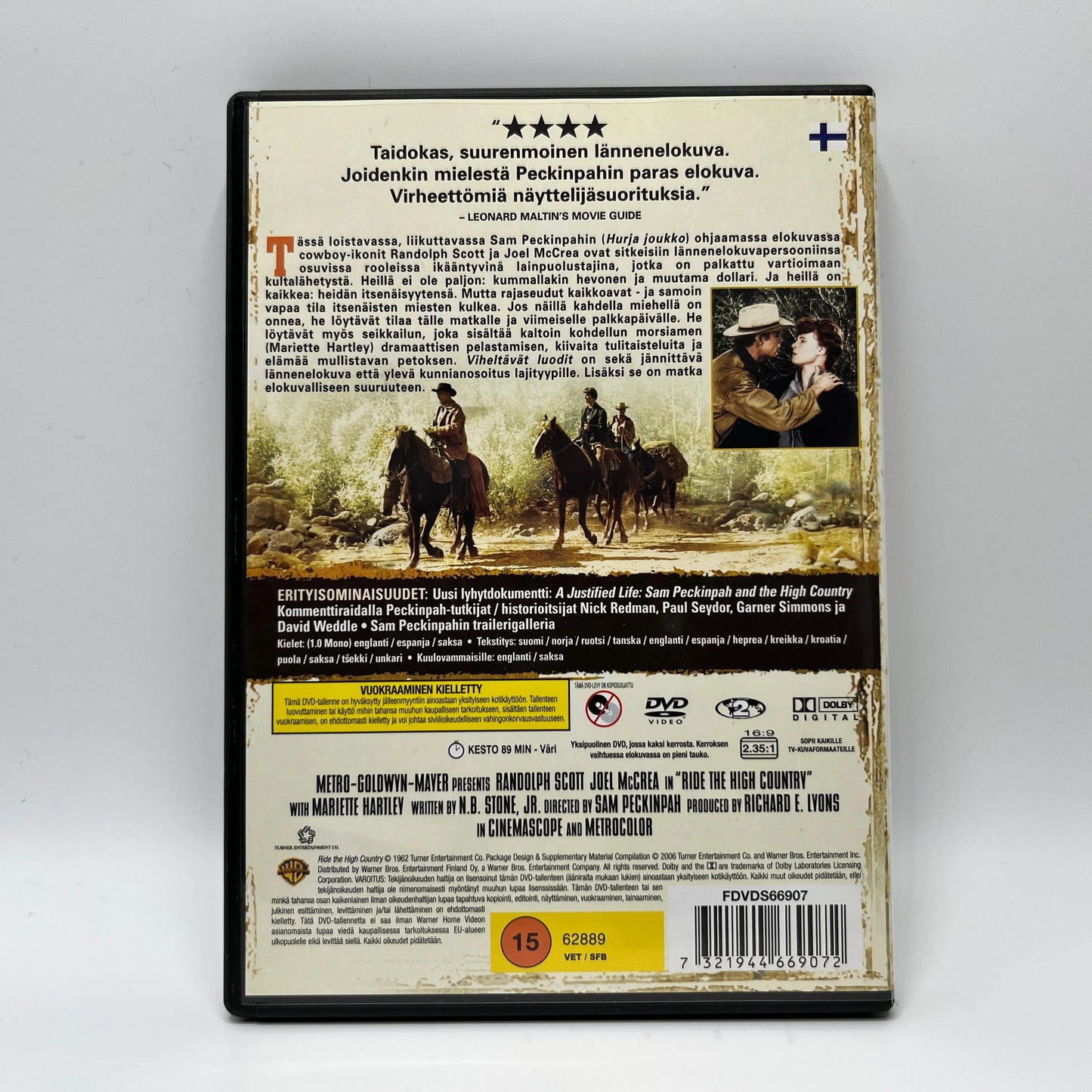 Viheltävät Luodit (DVD)