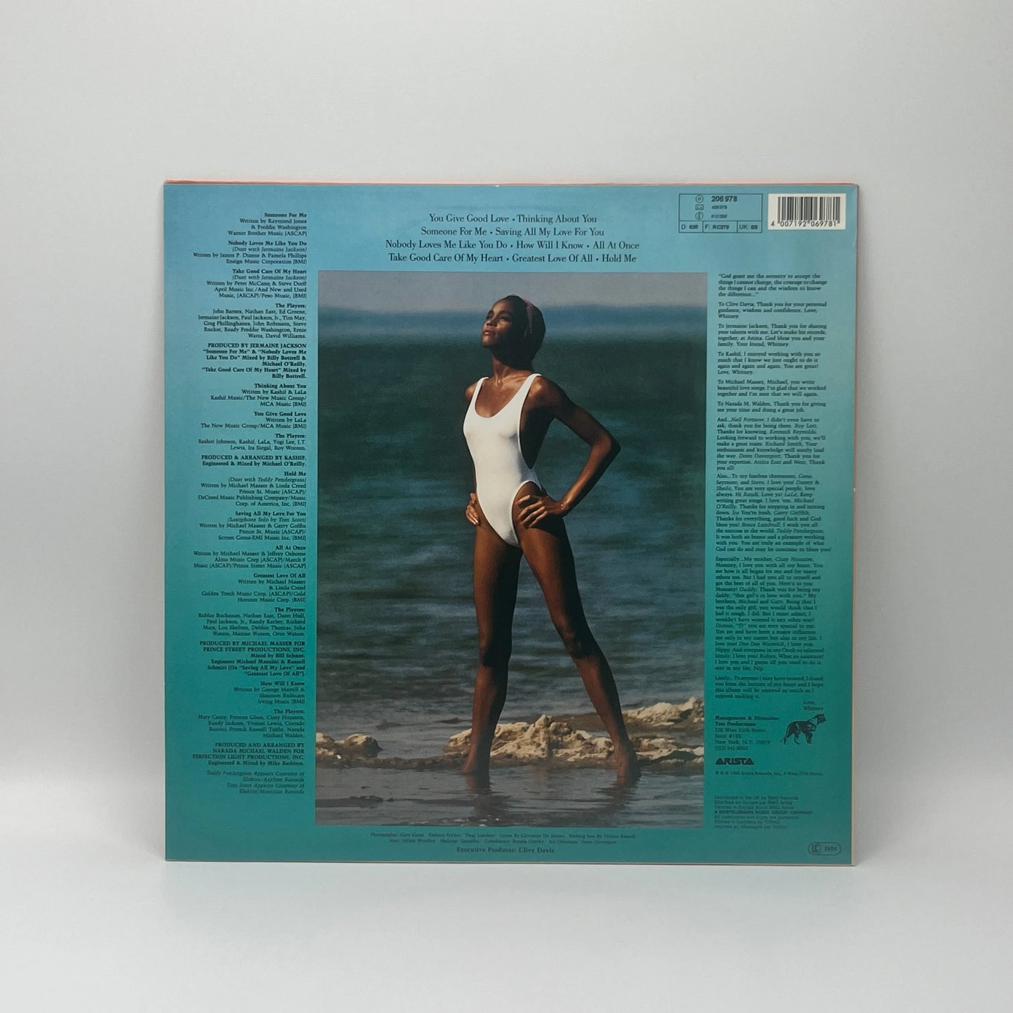 Whitney Houston - Whitney Houston LP