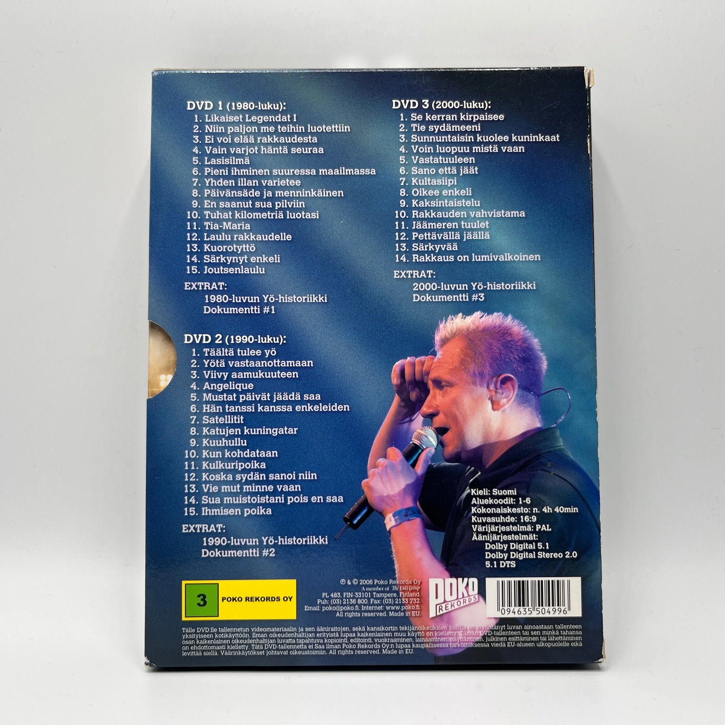 Yö - Kolmen Illan Varietee (DVD)