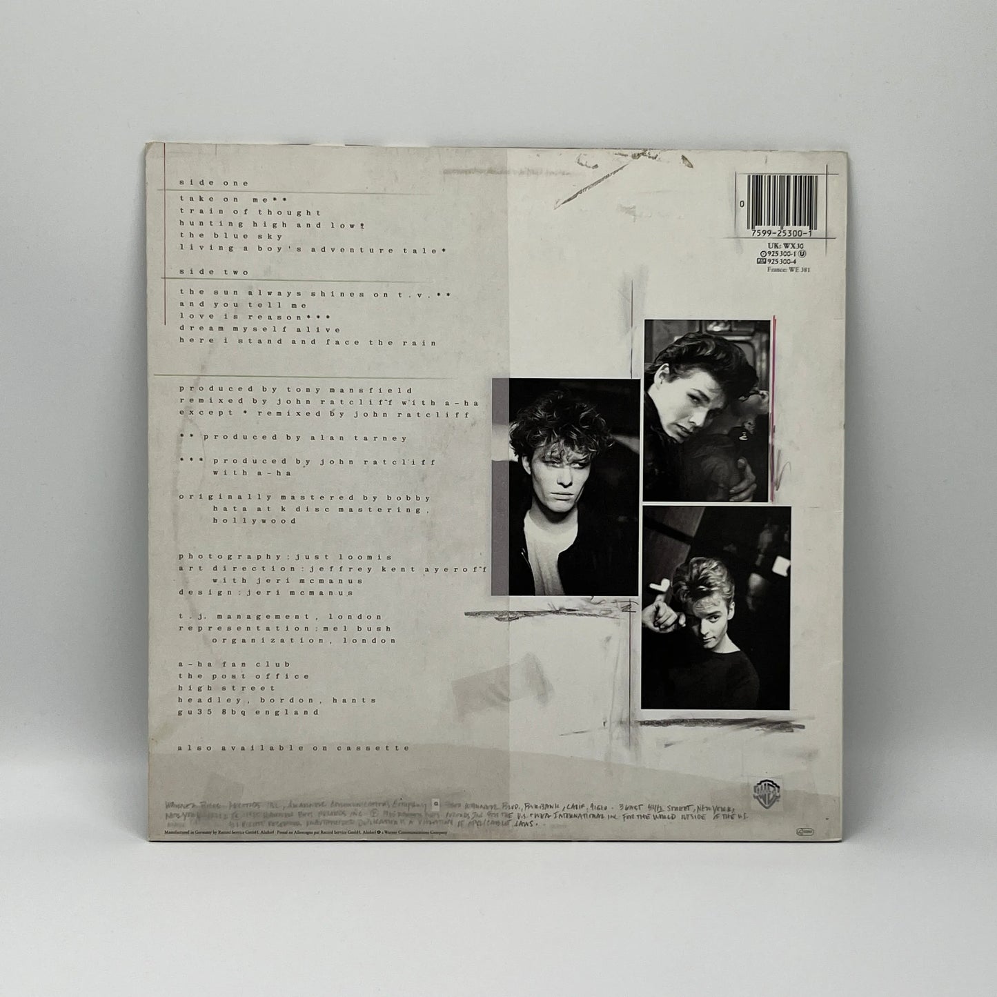 a-ha - Hunting High And Low LP