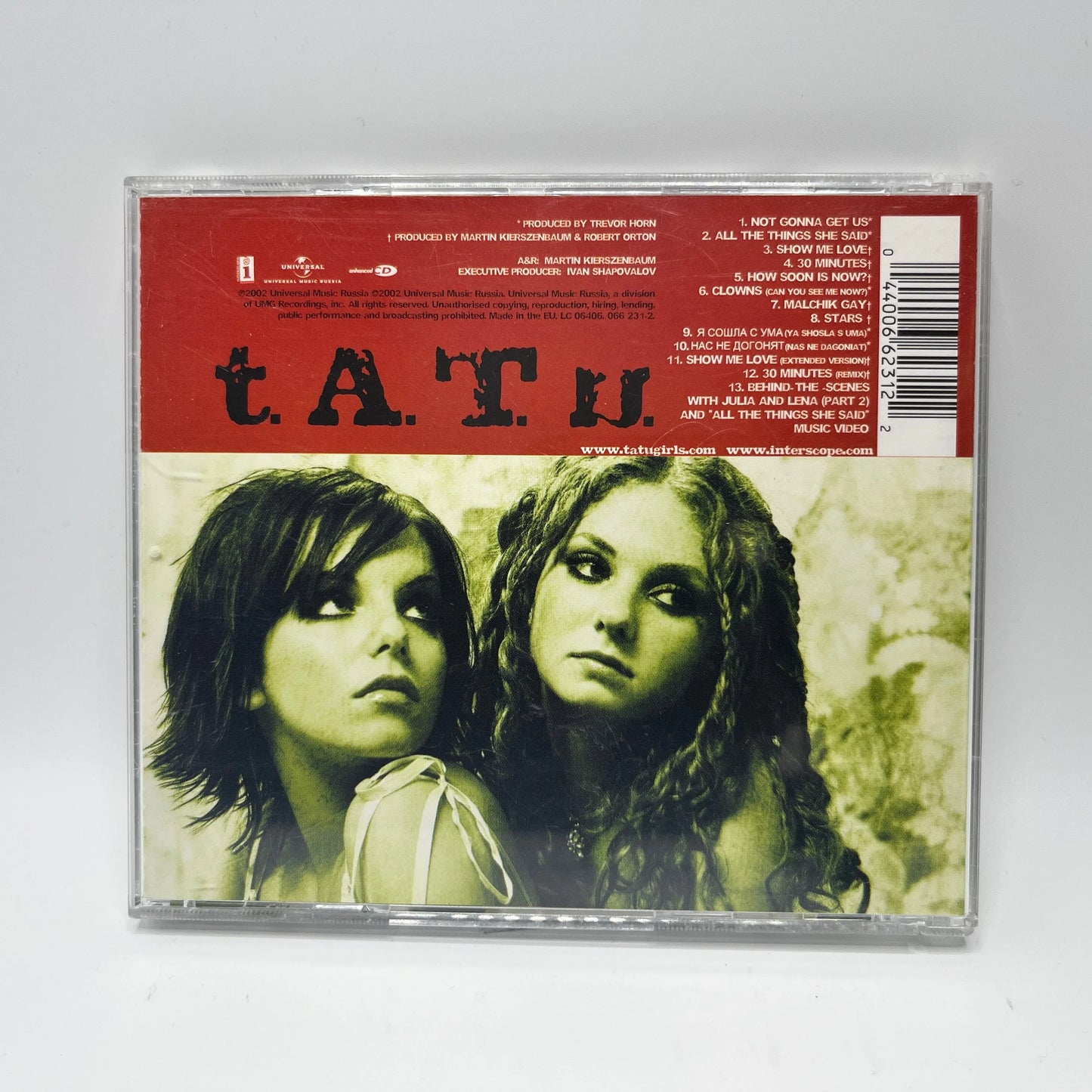 t.A.T.u - 200km/h In The Wrong Lane CD
