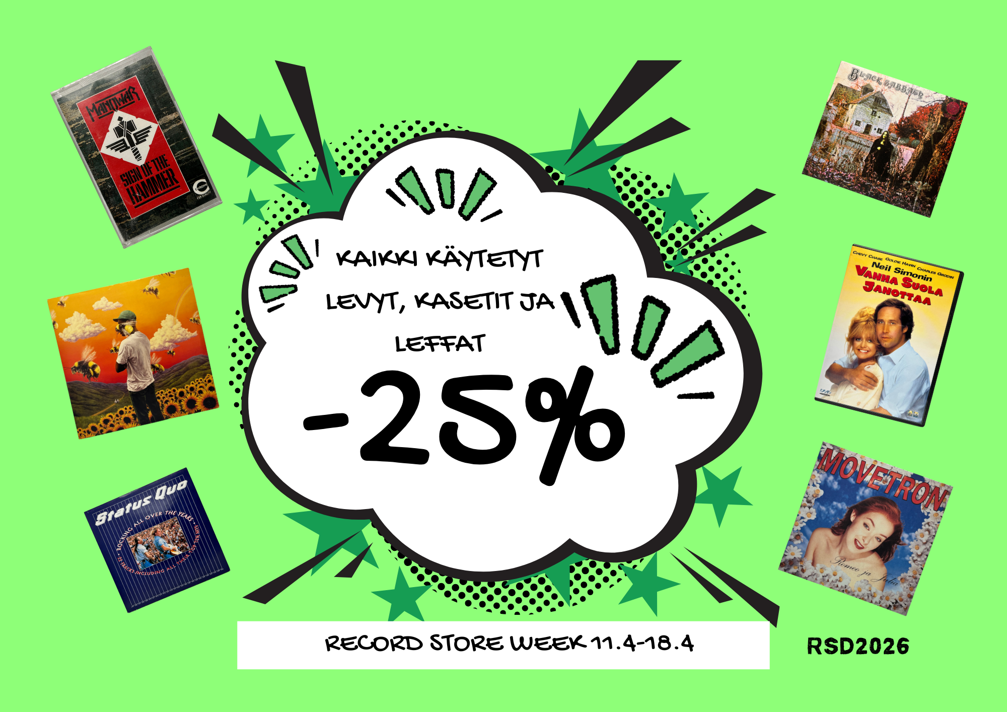 🟢 -25% KOKO VIIKON AJAN