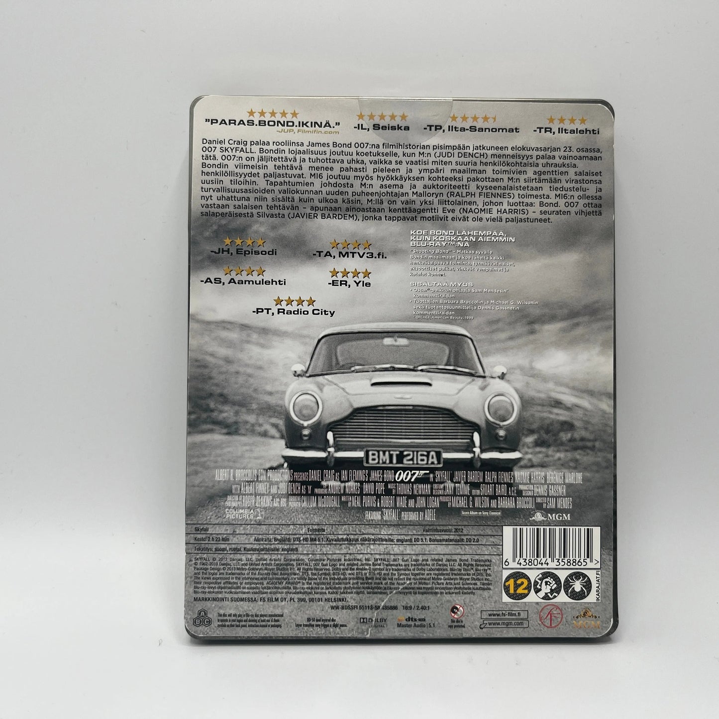 007 Skyfall (Blu-Ray, Steelbook)