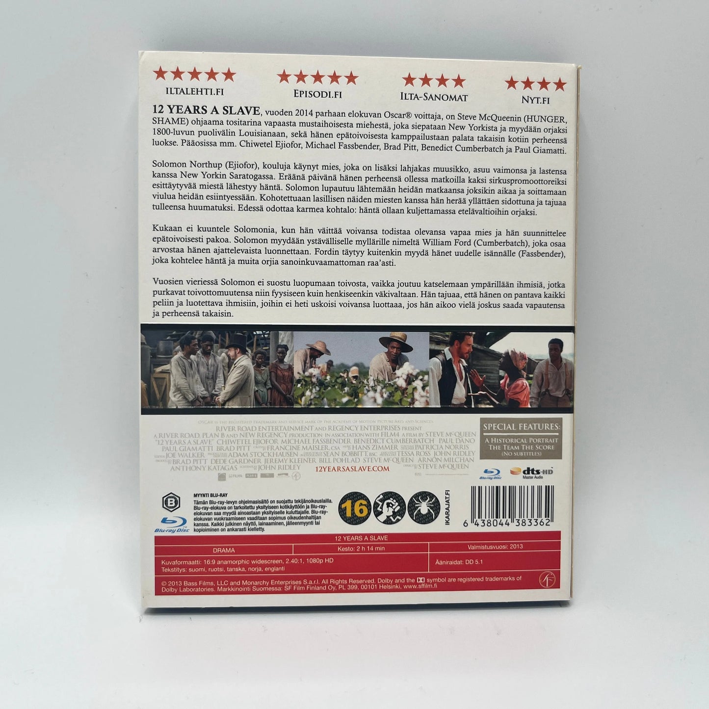 12 Years A Slave (Blu-Ray)