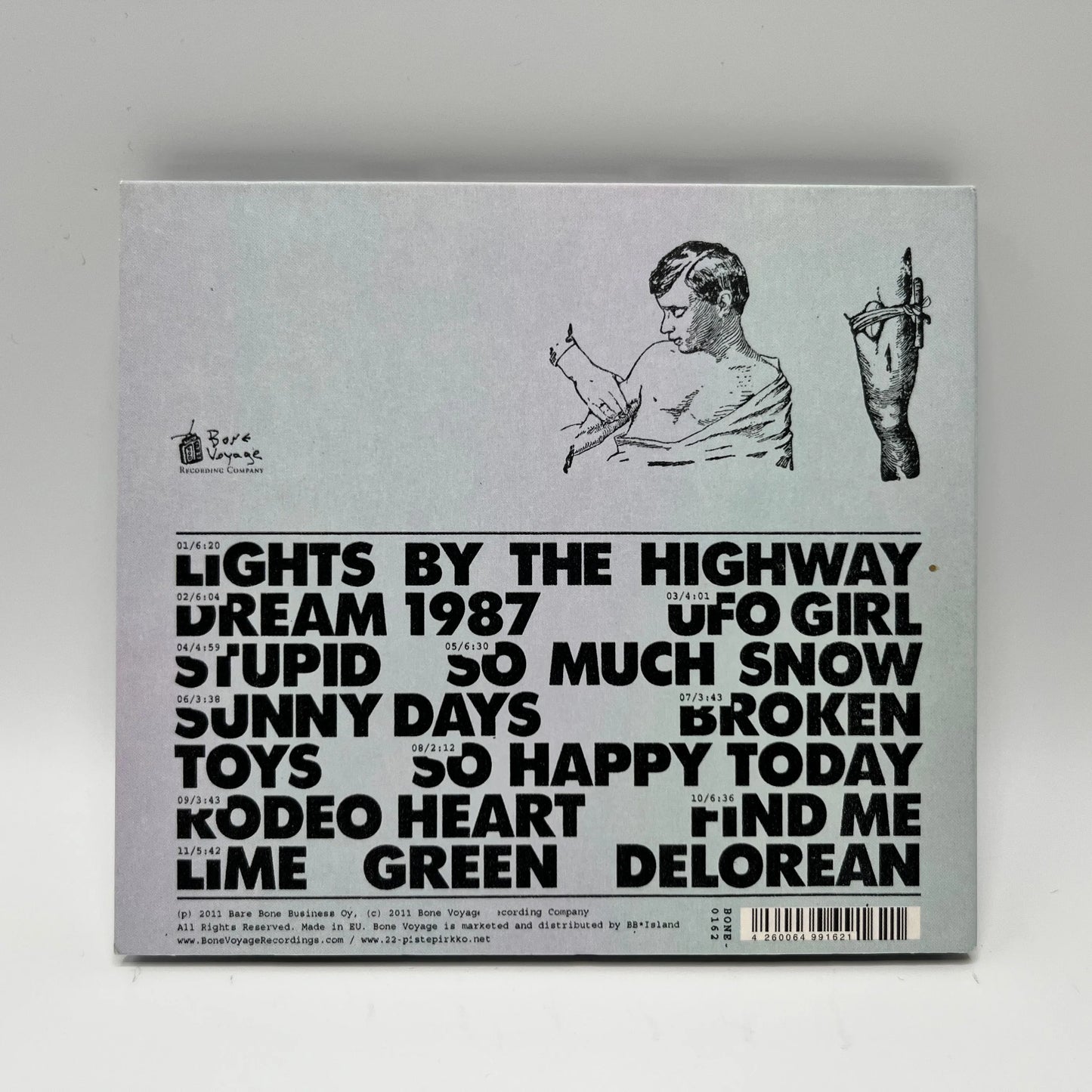 22-Piste Pirkko - Lime Green DeLorean CD