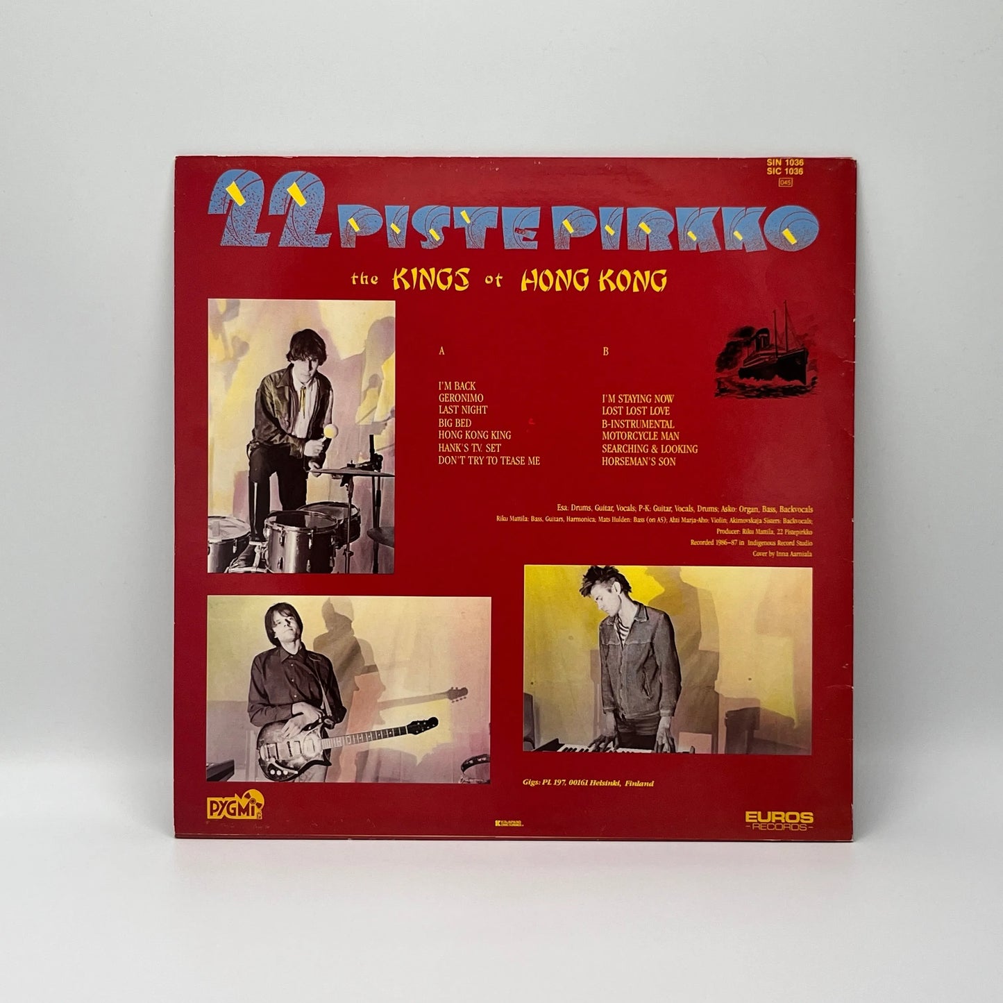 22-Piste Pirkko - The Kings Of Hong Kong LP